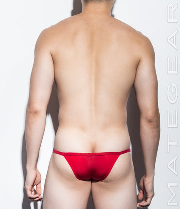 Sexy Men's Underwear Mini Bikini Briefs - Nam Woo (Ultra Thin Nylon Signature Series II) - MATEGEAR - Sexy Men's Swimwear, Underwear, Sportswear and Loungewear